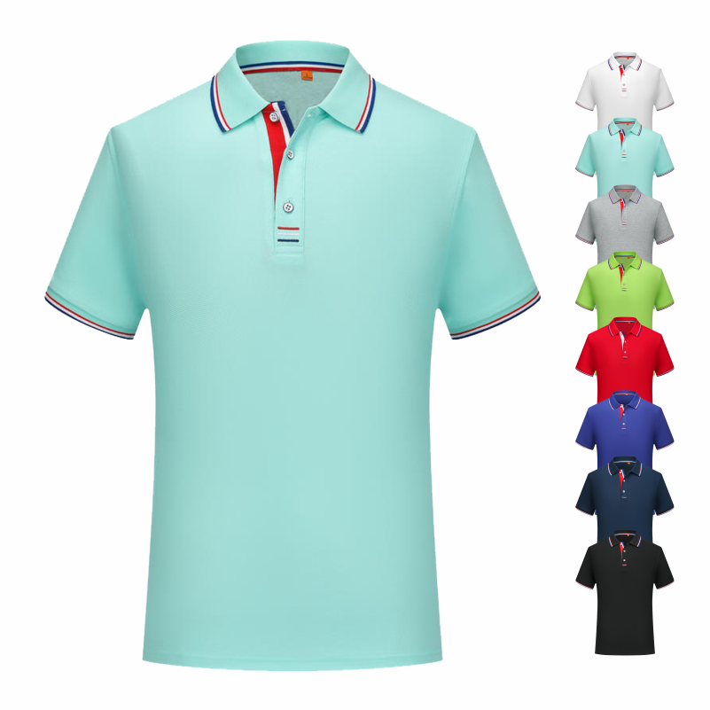 Young Men Formal Wear - Polo Casual tinta unita New Summer