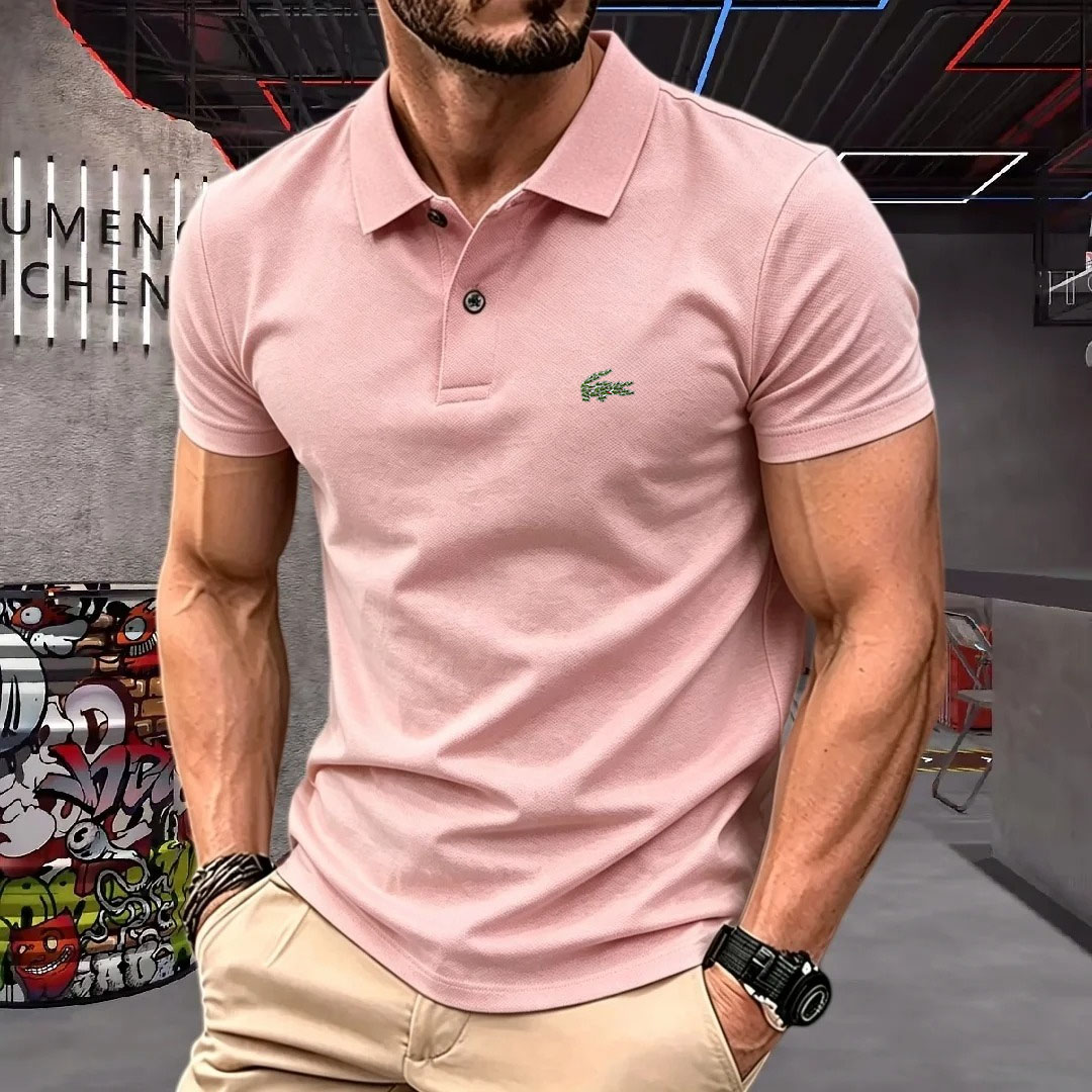 Young Men Formal Wear - Polo a Maniche Corte da Uomo