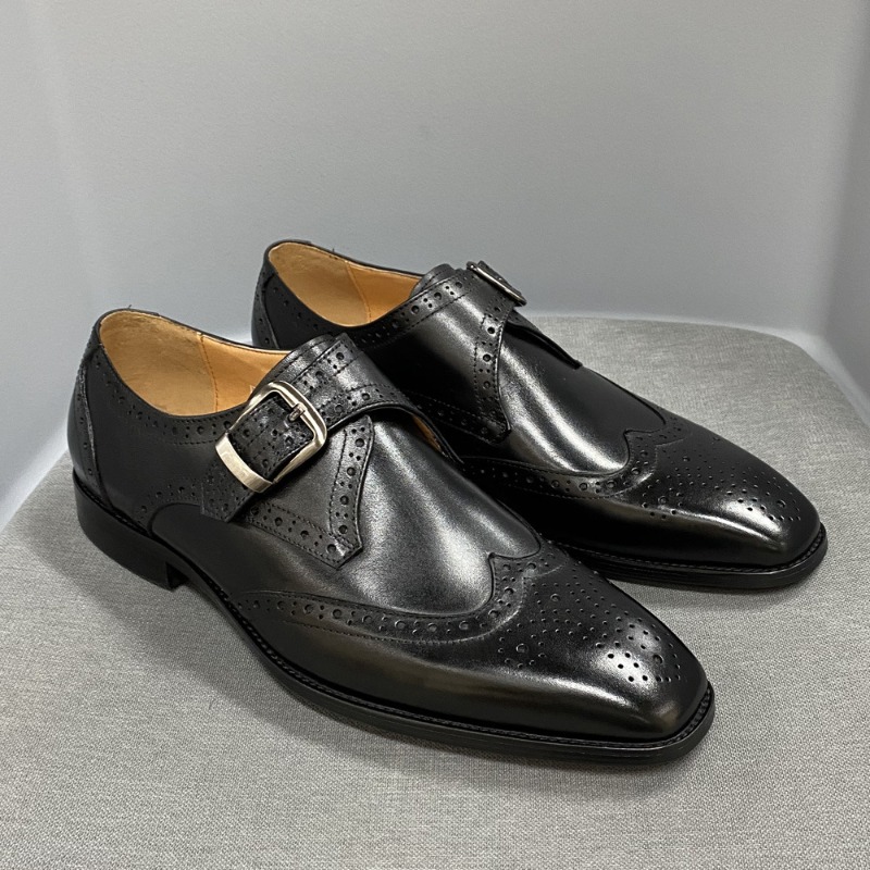 Men Formal Party Wear Outfit - Scarpe casual da uomo intagliate in