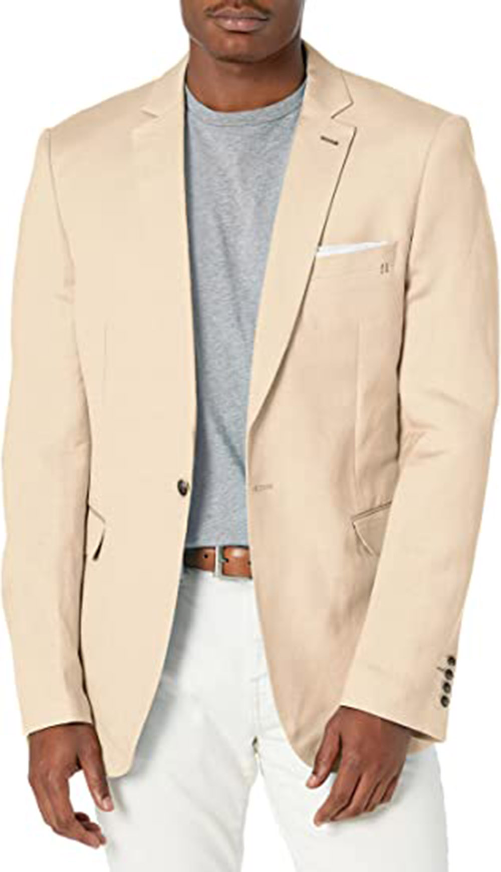 Men Formal Party Wear Outfit - Blazer kaki su misura Abiti da