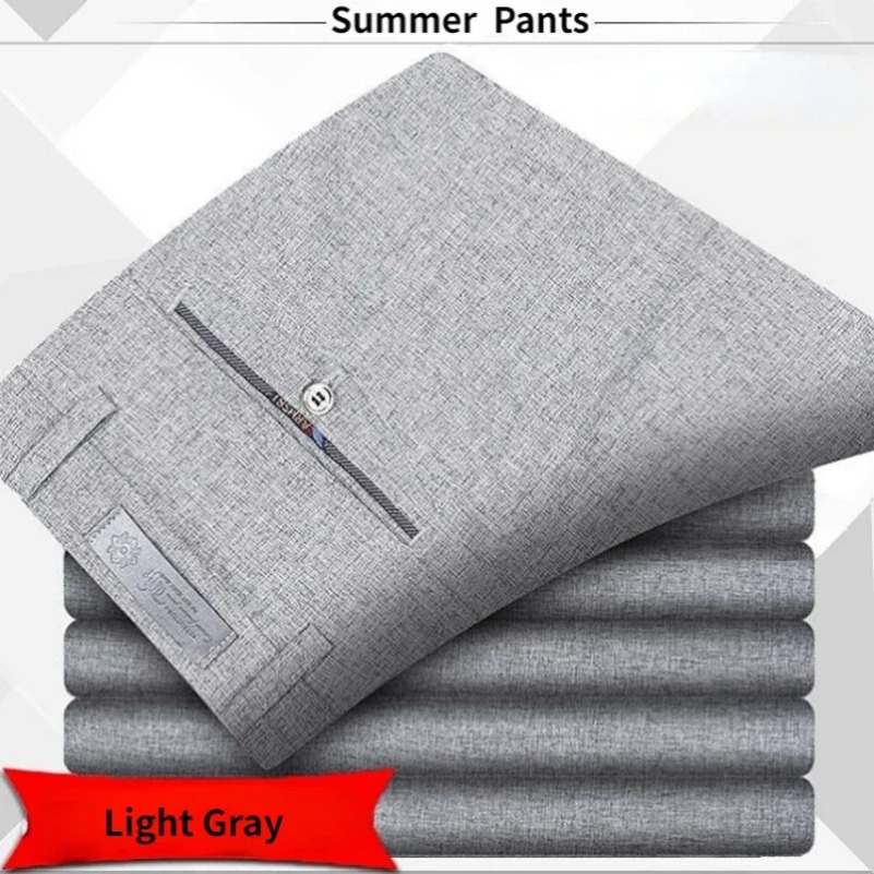 Young Men Formal Wear - Pantaloni da abito classici da uomo