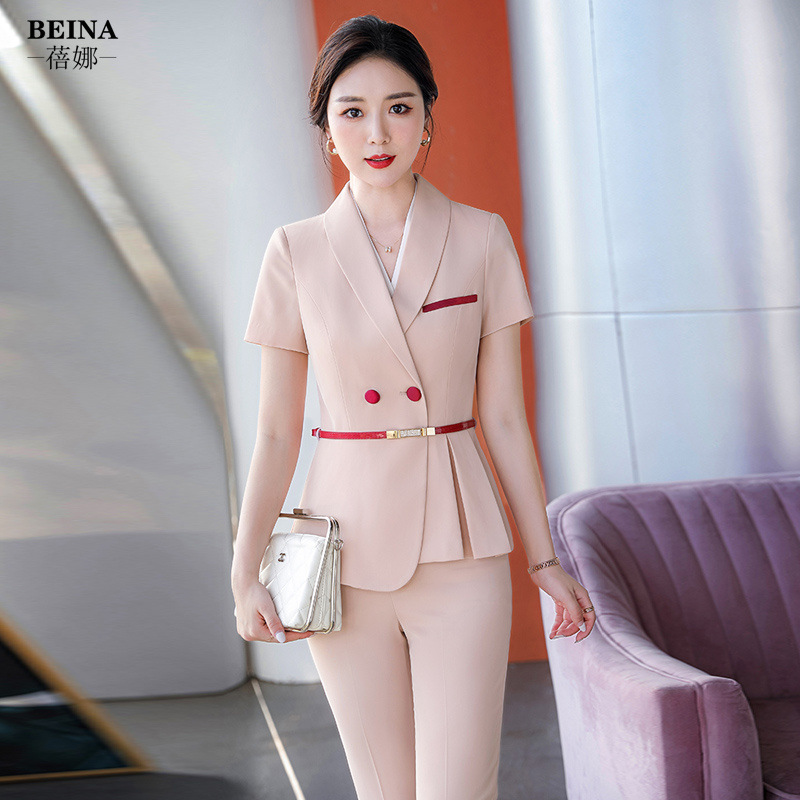 Dress Pant Flat Front - Abito professionale da donna estivo elegante