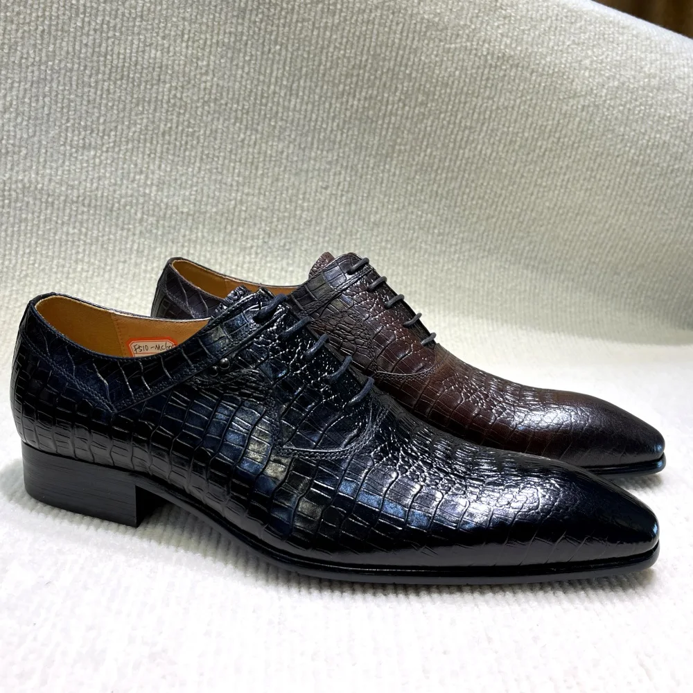 Scarpe oxford a punta da uomo  - Men Formal Wear Dress recensione e prezzo