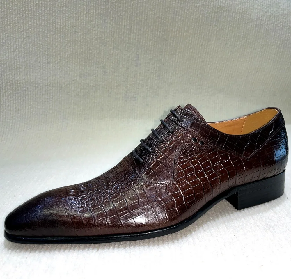 Scarpe oxford a punta da uomo  - Men Formal Wear Dress recensione e prezzo