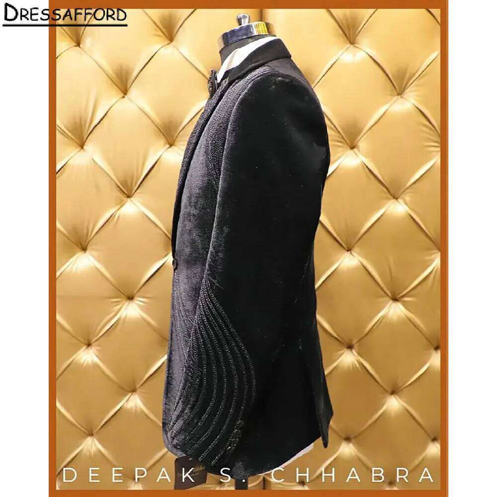 Abito da Sposo Formale in Vell - Men'S Formal Wear No Suit recensione e prezzo