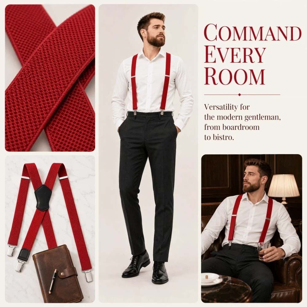 Nuove Bretelle Elastiche Resis - Suspender Clip Formal recensione e prezzo