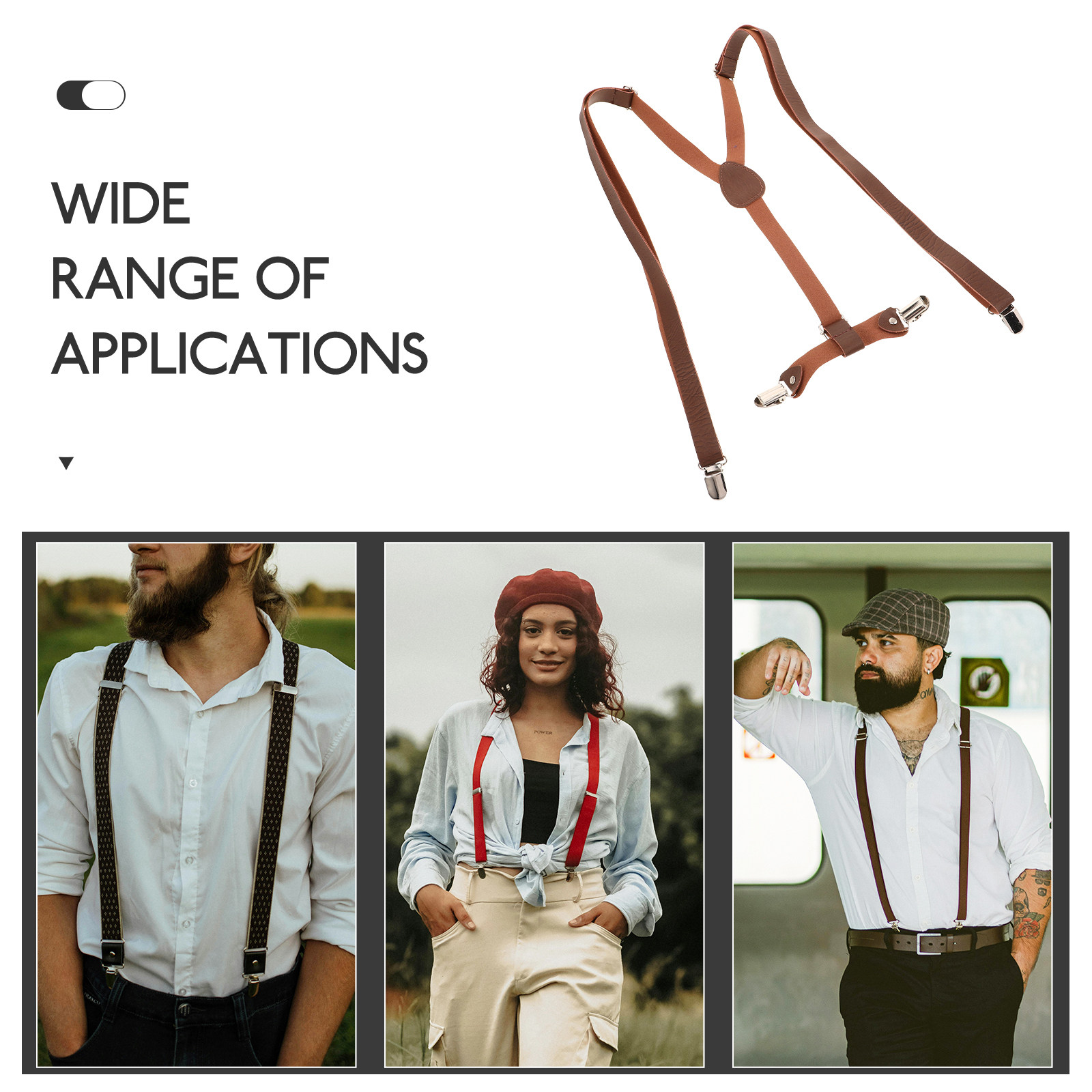 Bretelle Unisex Regolabili Ela - Suspender Clip Formal recensione e prezzo