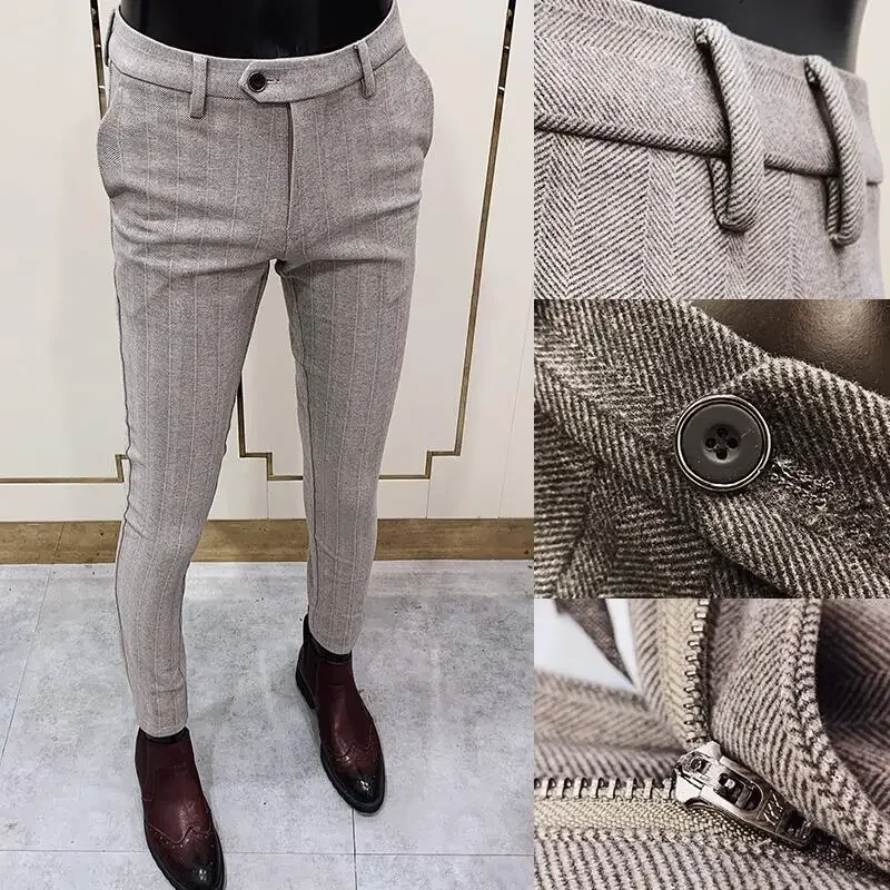 Pantaloni da abito in lana isp - Men Formal Wear Dress recensione e prezzo