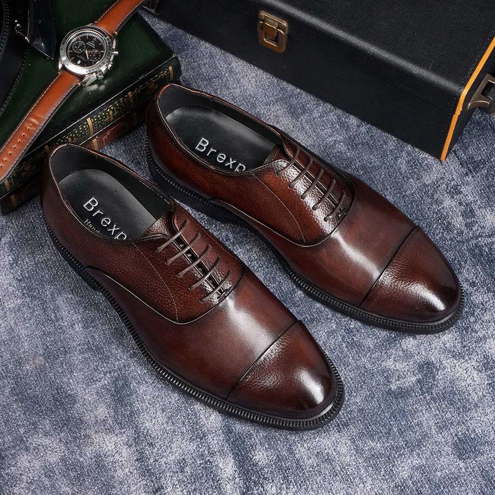 2025 Scarpe eleganti Oxford in - Young Men Formal Wear recensione e prezzo