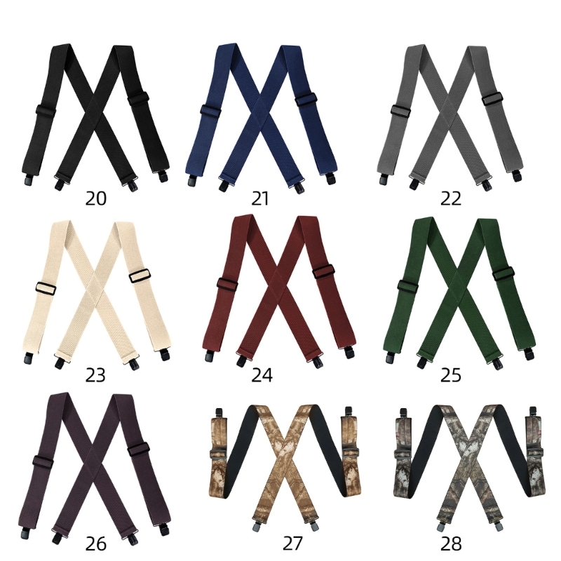 Bretelle da lavoro per uomo e  - Suspender Clip Formal recensione e prezzo