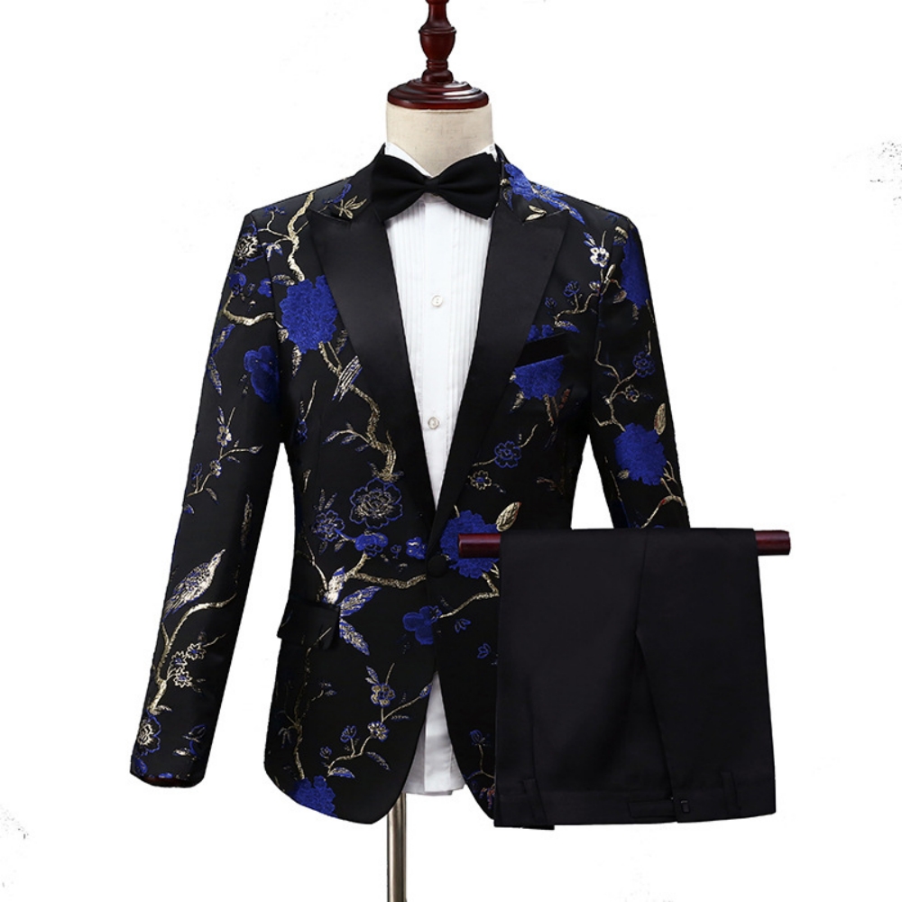 2026 Nuovo Squisito Jacquard V - Men Formal Party Wear Outfit recensione e prezzo
