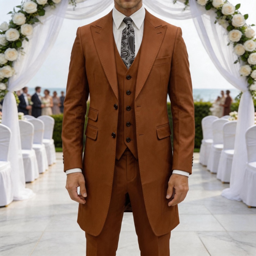 Abito da uomo slim fit a 3 pez - Men Formal Party Wear Outfit recensione e prezzo