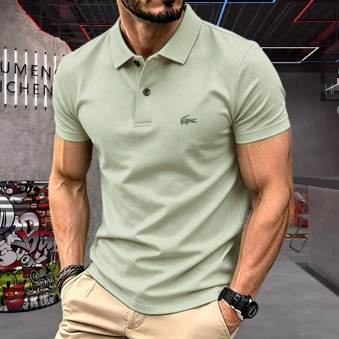 Polo a Maniche Corte da Uomo c - Young Men Formal Wear recensione e prezzo