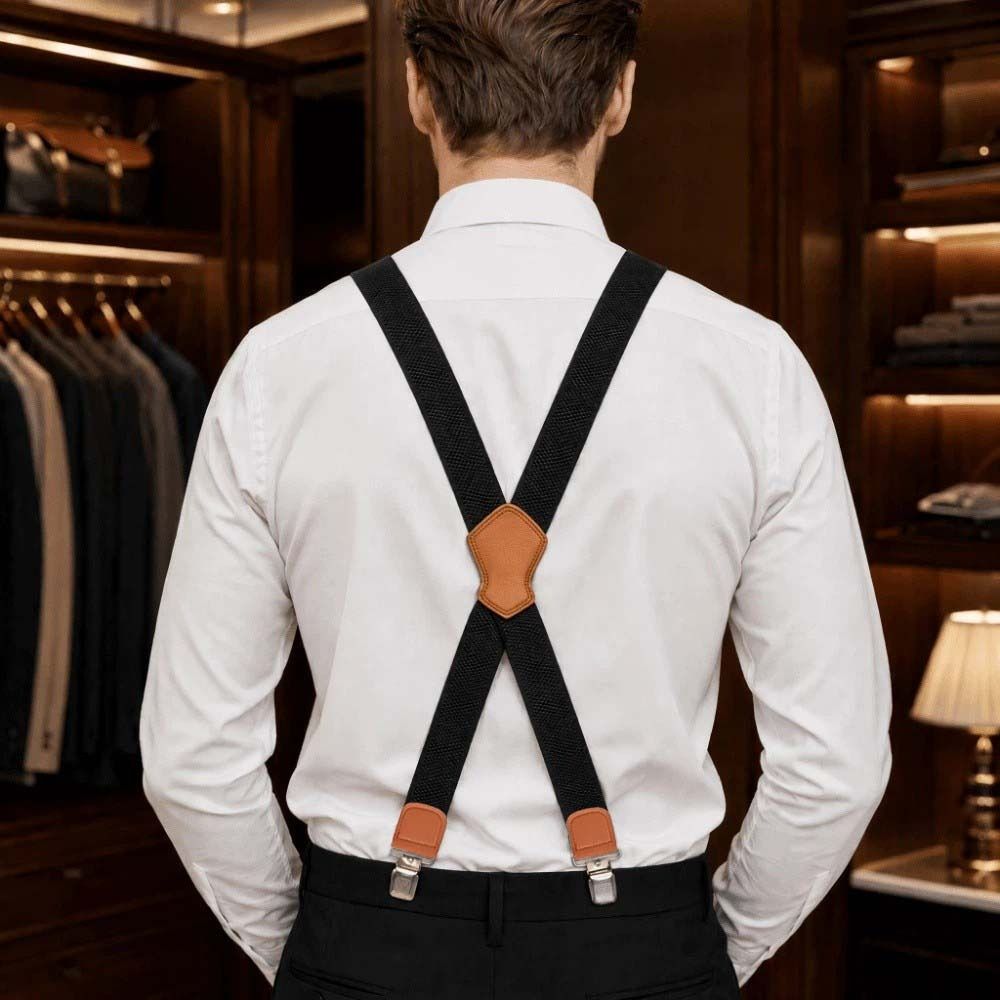 Nuove Bretelle Elastiche Robus - Suspender Clip Formal recensione e prezzo