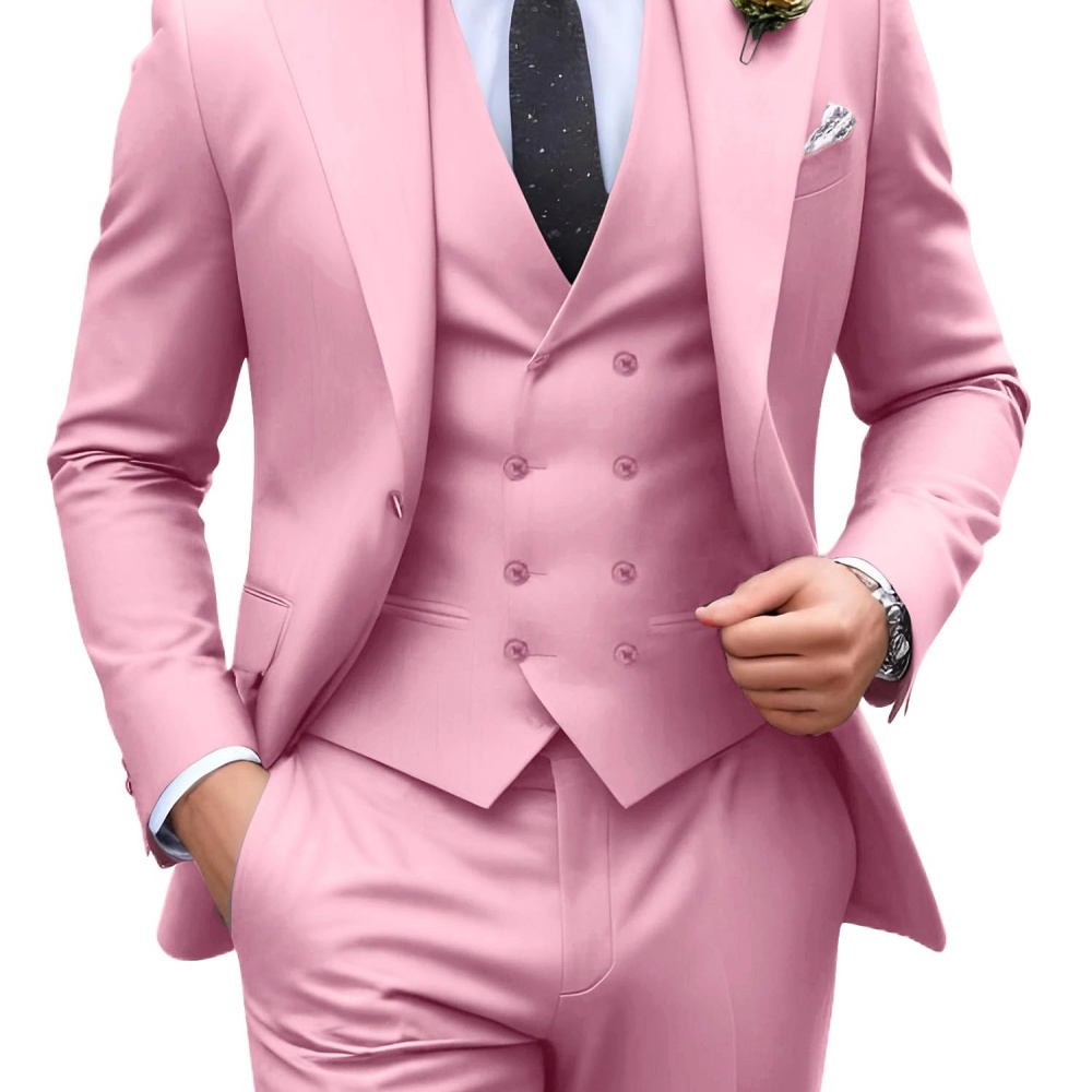 Completi da uomo a tinta unita - Men Formal Party Wear Outfit recensione e prezzo