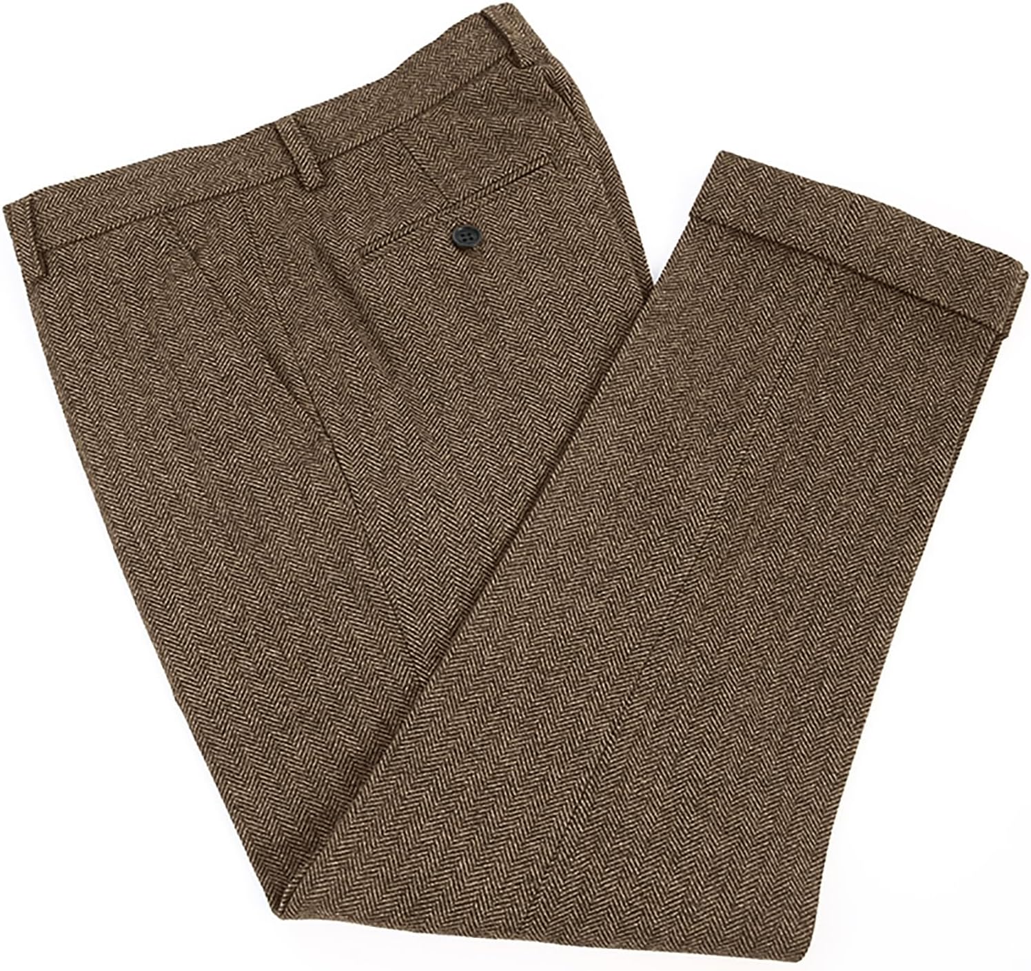 Pantaloni Eleganti in Tweed a  - Dress Pant Flat Front recensione e prezzo