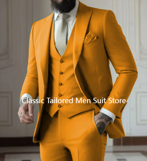 Abiti da uomo slim fit in 3 pe - Young Men Formal Wear recensione e prezzo