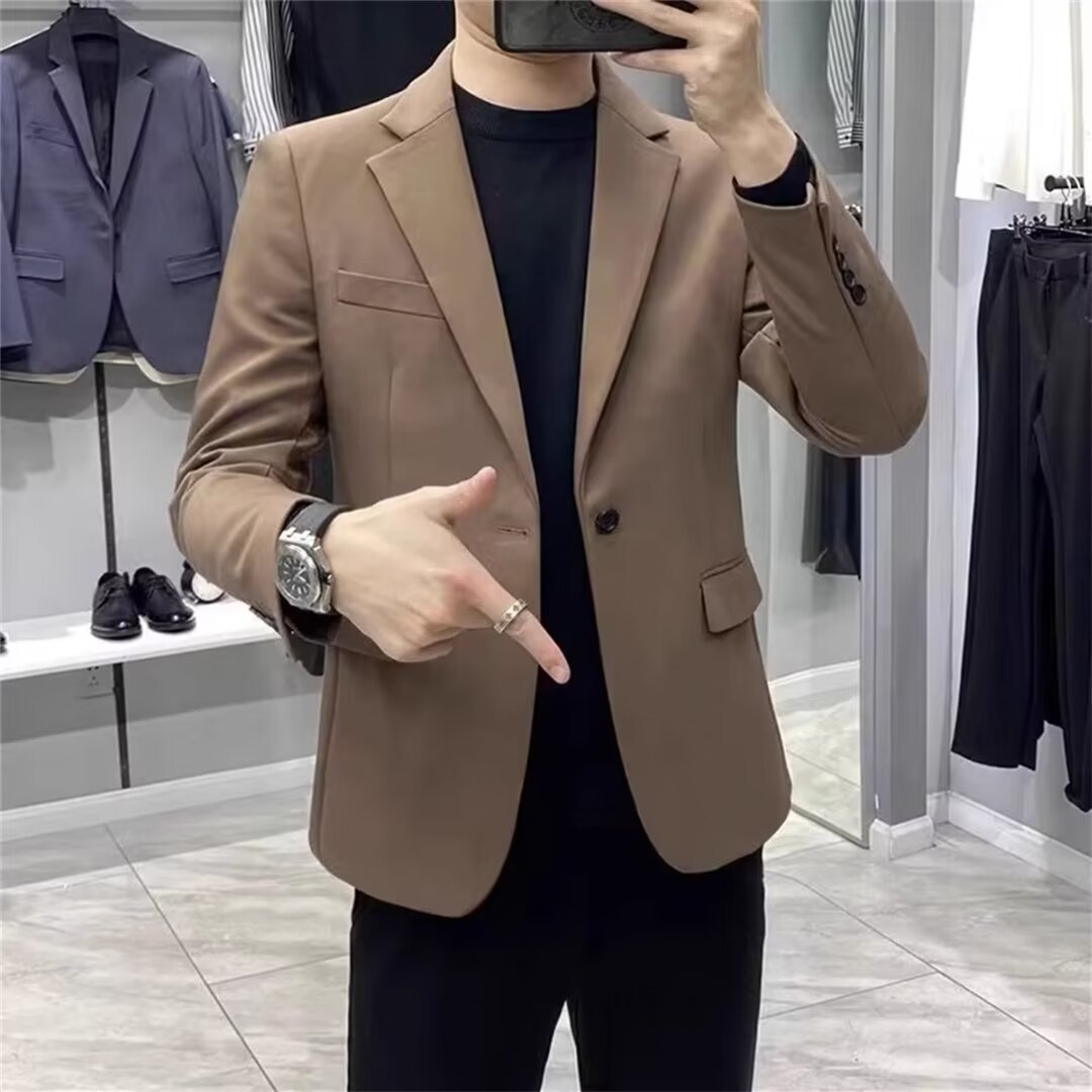 Blazer slim da uomo in stile c - Asian Men Formal Wear recensione e prezzo