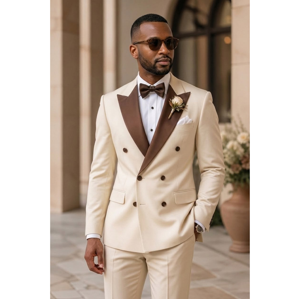 Abito da uomo doppiopetto con  - Men Formal Party Wear Outfit recensione e prezzo