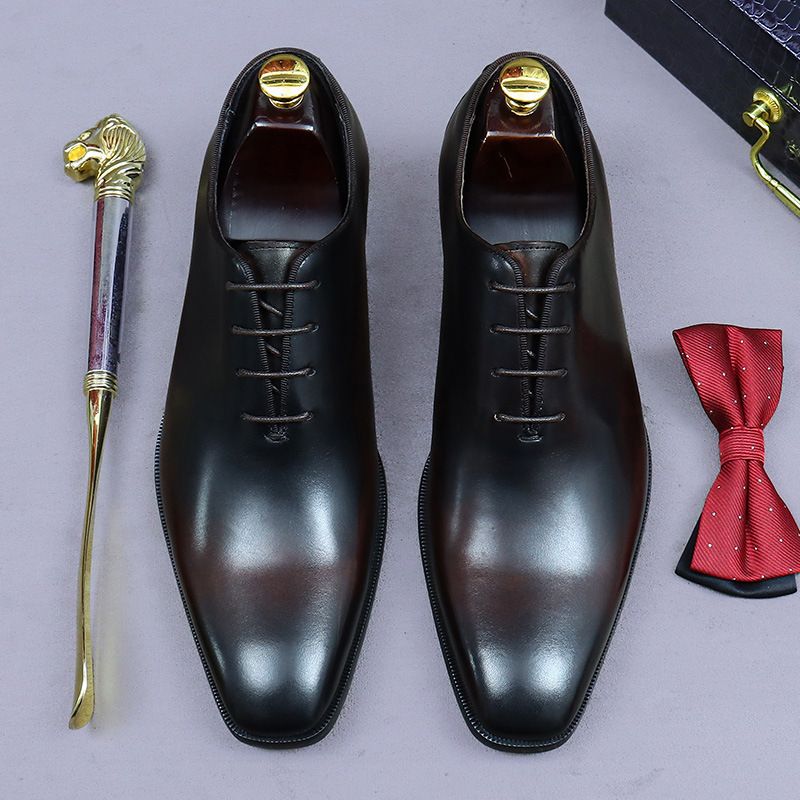 Scarpe Oxford da uomo in vera  - Men Formal Wear Dress recensione e prezzo
