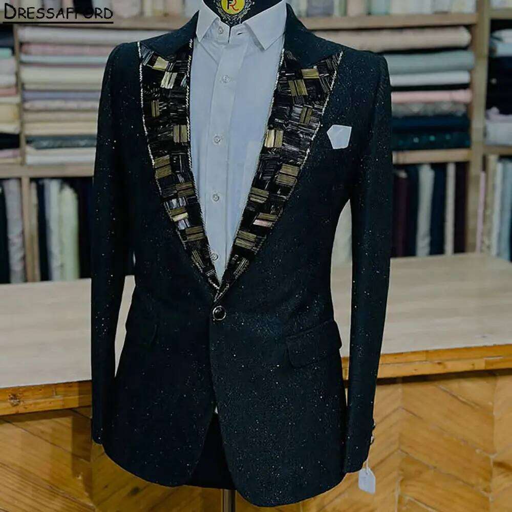 Completo da Uomo Nero Elegante - Men'S Formal Wear No Suit recensione e prezzo